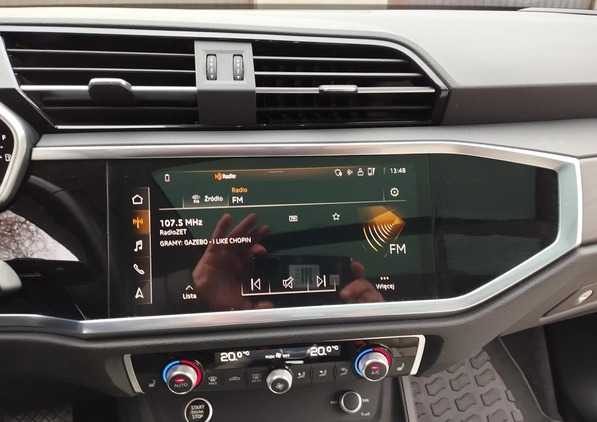 Audi Q3 cena 155900 przebieg: 11187, rok produkcji 2022 z Oborniki małe 352